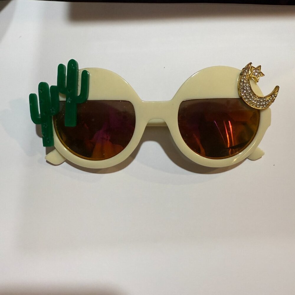 Free People Desert Moon Sunnies - Sunglasses - WHITE - Picture 9 of 9